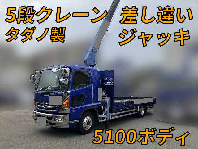 HINO Ranger Truck (With 5 Steps Of Cranes) KK-FD1JKEA 2004 184,203km