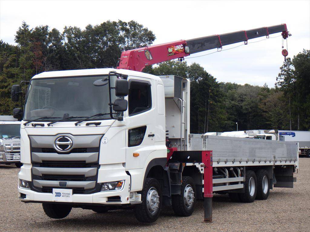 HINO Profia Truck (With 5 Steps Of Cranes) 2DG-FW1AHG 2018 416,000km