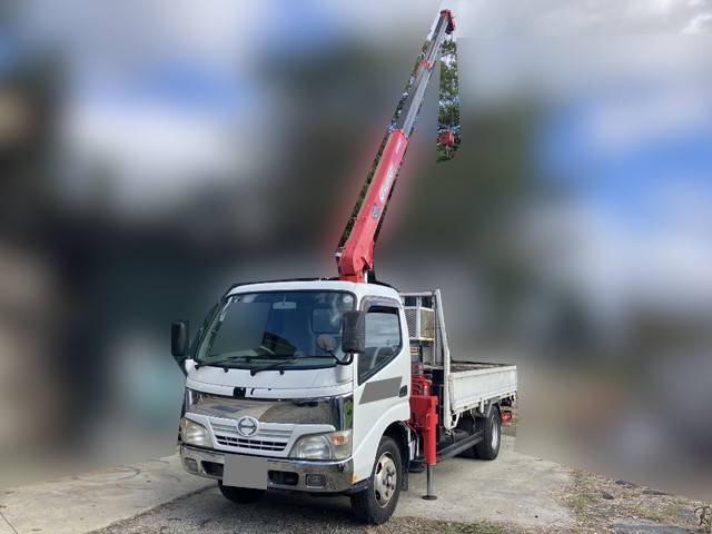 HINO Dutro Truck (With 3 Steps Of Cranes) BDG-XZU344M 2007 166,157km