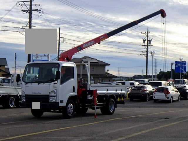 ISUZU Elf Truck (With 3 Steps Of Cranes) TKG-NMR85N 2012 36,000km