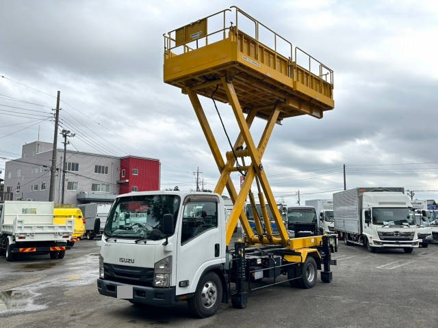 ISUZU Elf Cherry Picker TKG-NPR85YN 2015 21,722km