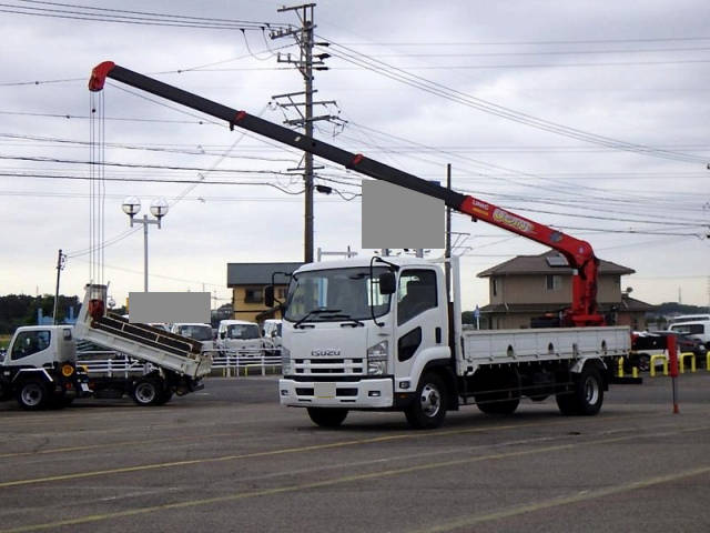 ISUZU Forward Truck (With 4 Steps Of Cranes) TKG-FRR90S1 2014 28,000km