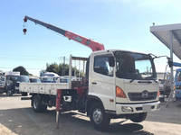 HINO Ranger Truck (With 4 Steps Of Cranes) BKG-FC7JKYA 2011 58,509km_3