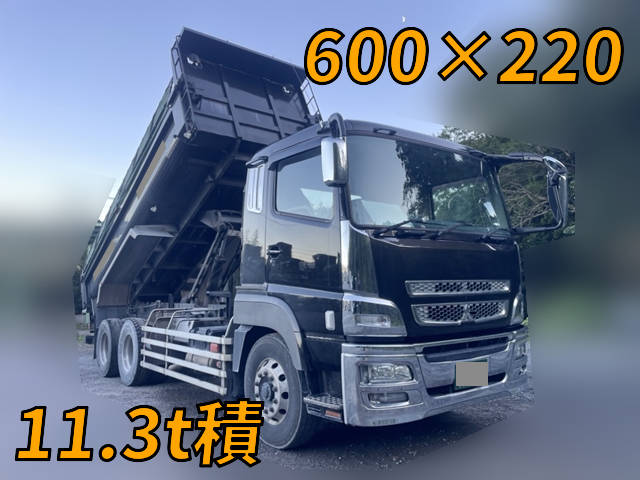 MITSUBISHI FUSO Super Great Dump QKG-FV50VY 2013 396,493km