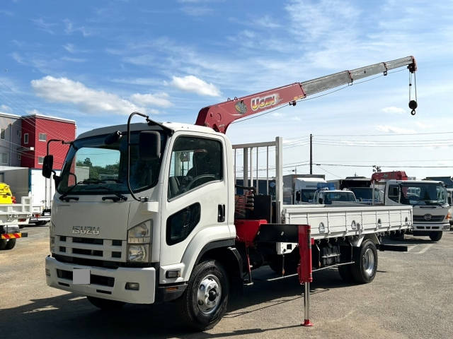 ISUZU Forward Truck (With 4 Steps Of Cranes) SKG-FRR90S1 2012 92,453km