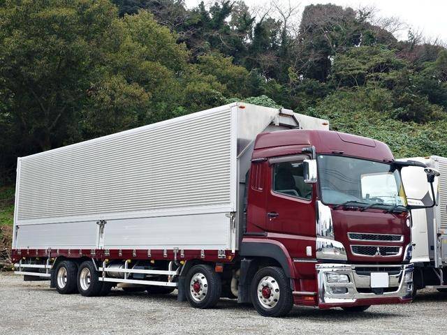 MITSUBISHI FUSO Super Great Aluminum Wing QKG-FS54VZ 2013 691,000km