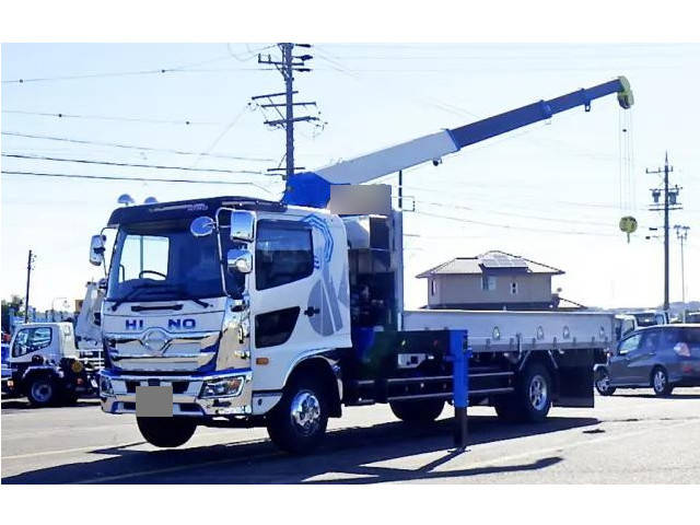 HINO Ranger Truck (With 4 Steps Of Cranes) 2KG-FD2ABA 2021 25,000km