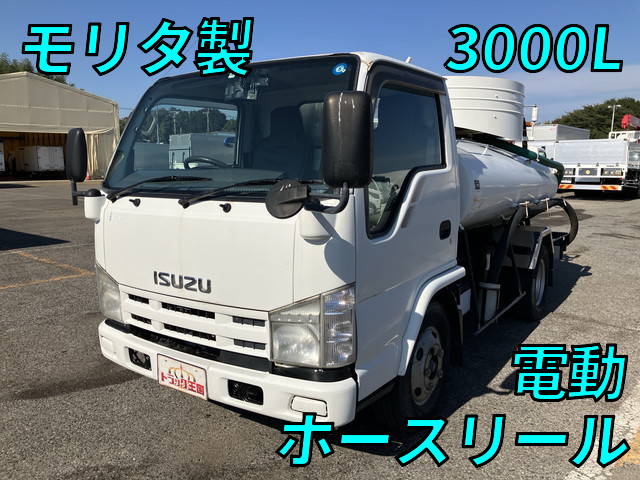 ISUZU Elf Vacuum Truck BDG-NKR85N 2008 177,013km