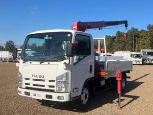 ISUZU Elf Truck (With 3 Steps Of Cranes) TKG-NMR85AN 2012 33,000km_1