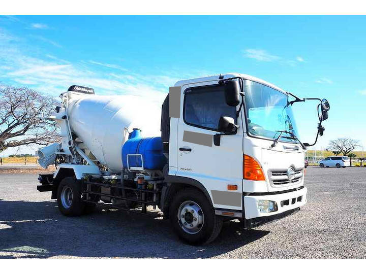 HINO Ranger Mixer Truck TKG-GC7JDAA 2016 75,947km