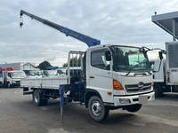 HINO Ranger Truck (With 4 Steps Of Cranes) BKG-FC7JKYA 2010 79,073km_3