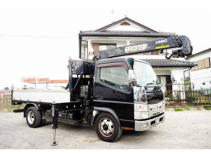 MITSUBISHI FUSO Canter Truck (With 3 Steps Of Cranes) TKG-FEA80 2012 647,553km