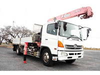 HINO Ranger Truck (With 4 Steps Of Cranes) BDG-FG8JMWA 2008 373,958km_1