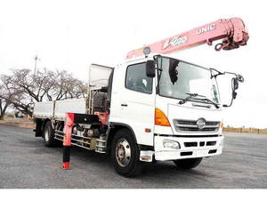 HINO Ranger Truck (With 4 Steps Of Cranes) BDG-FG8JMWA 2008 373,958km_1