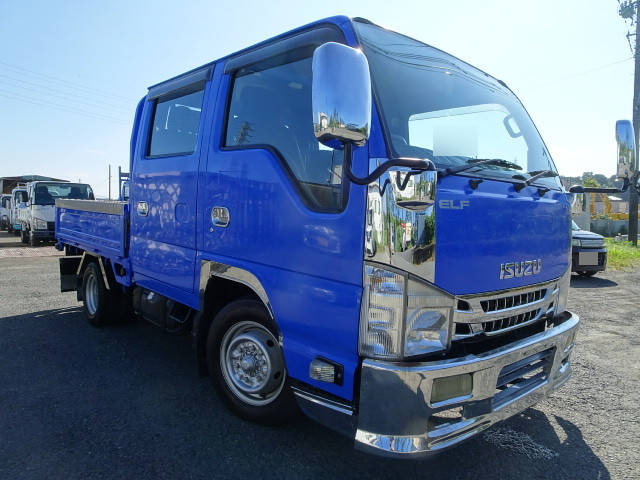 ISUZU Elf Double Cab SKG-NHR85A 2012 86,000km