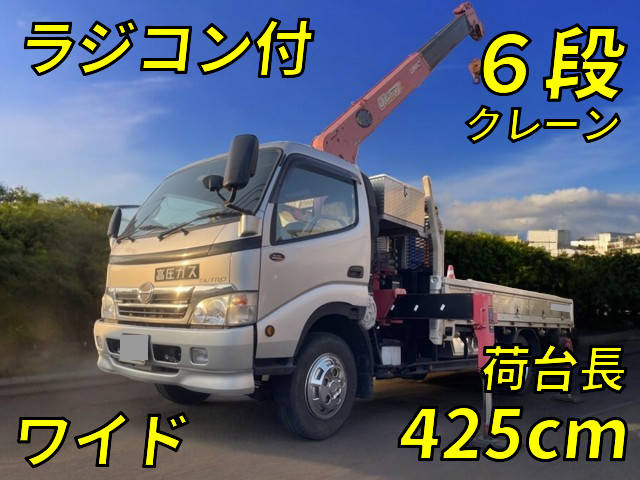 HINO Dutro Truck (With 6 Steps Of Cranes) BDG-XZU424M 2008 74,403km