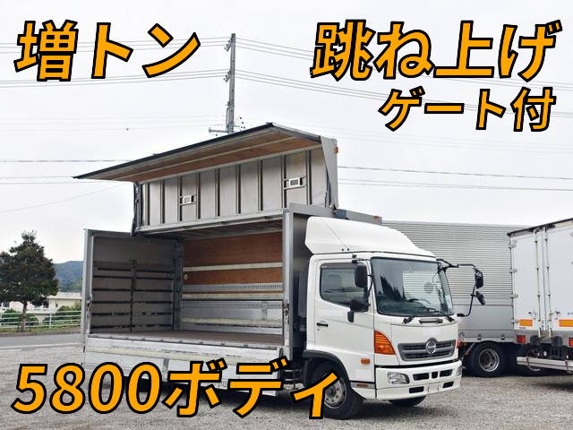 HINO Ranger Aluminum Wing QKG-FJ7JLAG 2016 237,000km