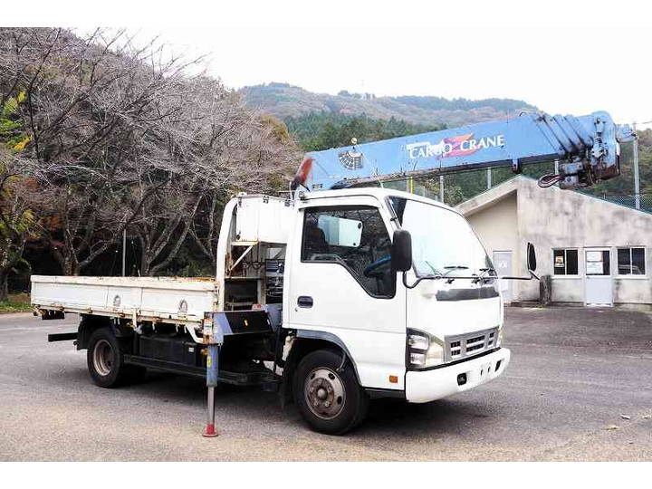 ISUZU Elf Truck (With 5 Steps Of Cranes) PB-NPR81AR 2006 