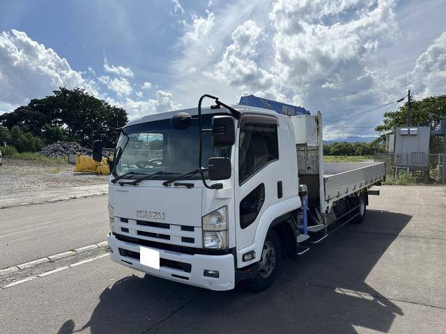 ISUZU Forward Truck (With 4 Steps Of Cranes) TKG-FRR90S2 2014 445,454km