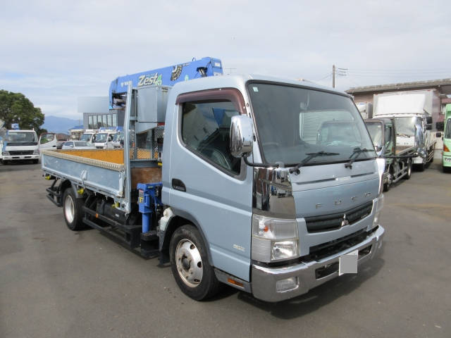 MITSUBISHI FUSO Canter Truck (With 4 Steps Of Cranes) TKG-FEB80 2014 184,222km