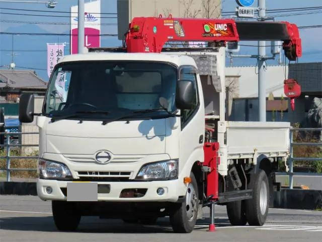 HINO Dutro Truck (With 4 Steps Of Cranes) TKG-XZU650M 2019 68,000km