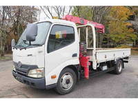 HINO Dutro Truck (With 3 Steps Of Cranes) TKG-XZU650M 2012 57,557km_3