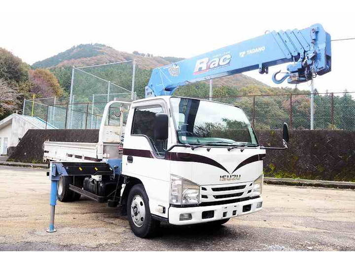 ISUZU Elf Truck (With 5 Steps Of Cranes) TRG-NKR85AR 2015 171,884km