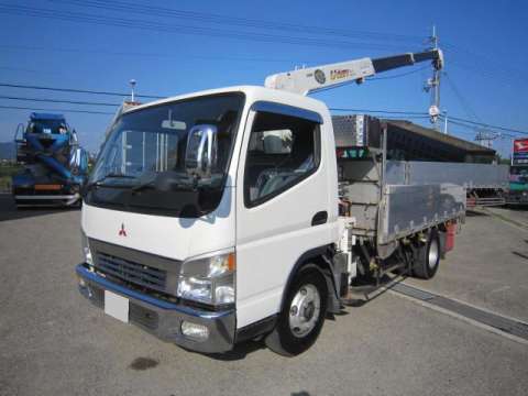 MITSUBISHI FUSO Canter Truck (With 3 Steps Of Cranes) KK-FE83EEY 2003 146,436km