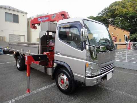 MITSUBISHI FUSO Canter Truck (With 4 Steps Of Cranes) PA-FE73DEY 2005 103,965km