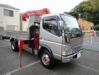 MITSUBISHI FUSO Canter Truck (With 4 Steps Of Cranes) PA-FE73DEY 2005 103,965km_1