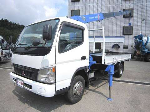 MITSUBISHI FUSO Canter Truck (With 5 Steps Of Cranes) KK-FE83EGN 2003 200,095km