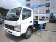 MITSUBISHI FUSO Canter Truck (With 5 Steps Of Cranes) KK-FE83EGN 2003 200,095km_1