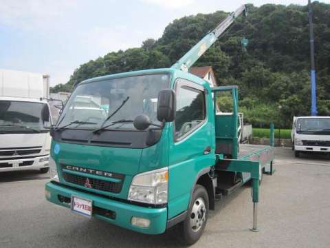 MITSUBISHI FUSO Canter Truck (With 3 Steps Of Cranes) KK-FE83DGN 2004 68,087km