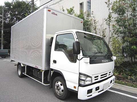 ISUZU Elf Aluminum Van PA-NPR81N 2005 253,373km