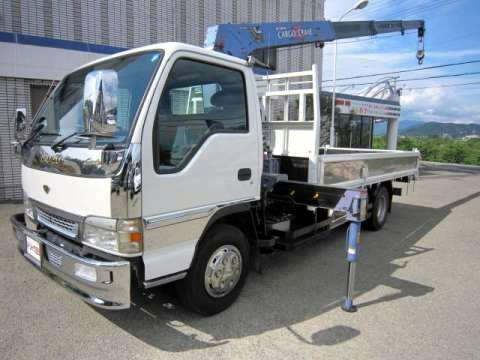 ISUZU Elf Truck (With 4 Steps Of Cranes) KK-NPR75PR 2002 239,111km