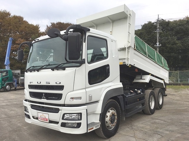 MITSUBISHI FUSO Super Great Dump QKG-FV50VX 2013 62,899km