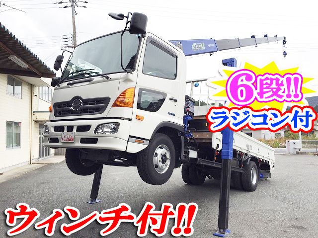 HINO Ranger Self Loader (With 6 Steps Of Cranes) TKG-FC7JJAA 2014 9,719km