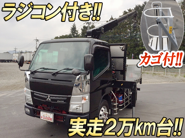 MITSUBISHI FUSO Canter Truck (With 3 Steps Of Cranes) TKG-FEA50 2013 25,162km