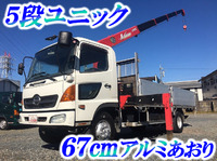 HINO Ranger Truck (With 5 Steps Of Unic Cranes) KK-FC1JJEA 2003 127,579km_1