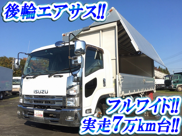 ISUZU Forward Aluminum Wing TKG-FRR90T2 2012 75,278km