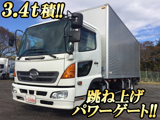 HINO Ranger Aluminum Van BDG-FC7JKWA 2008 615,195km