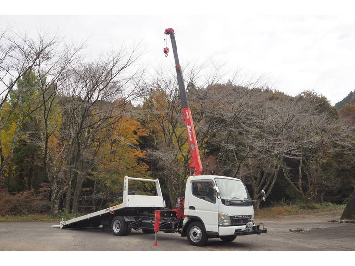 MITSUBISHI FUSO Canter Safety Loader (With 3 Steps Of Cranes) KK-FE83EGN 2003 27,929km