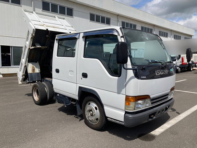 ISUZU Elf Double Cab Dump KK-NKR71ED 2001 104,015km