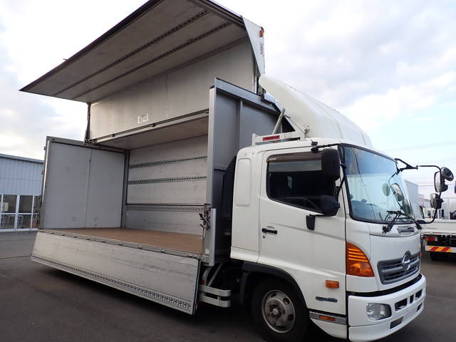 HINO Ranger Aluminum Wing TKG-FD9JLAA 2014 558,900km