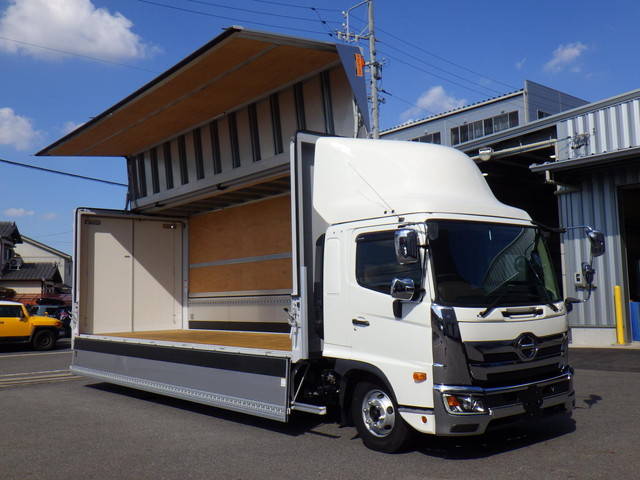 HINO Ranger Aluminum Wing 2PG-FD2ABG 2023 113,000km