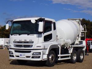 MITSUBISHI FUSO Super Great Mixer Truck QKG-FV60VX 2015 232,000km_1