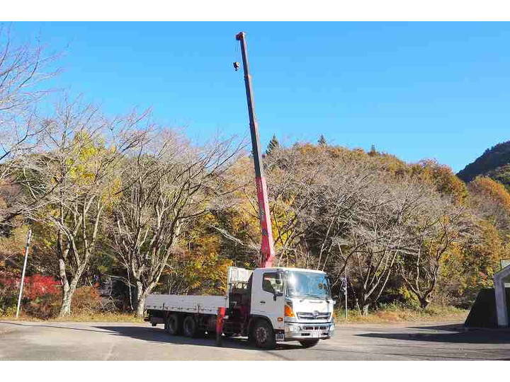 HINO Ranger Truck (With 4 Steps Of Cranes) LDG-GK8JNAA 2013 230,304km