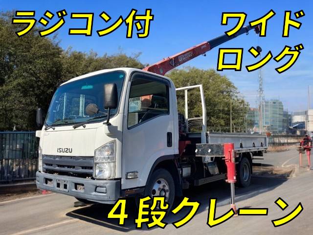 ISUZU Elf Truck (With 4 Steps Of Cranes) BKG-NPR85AR 2010 239,227km