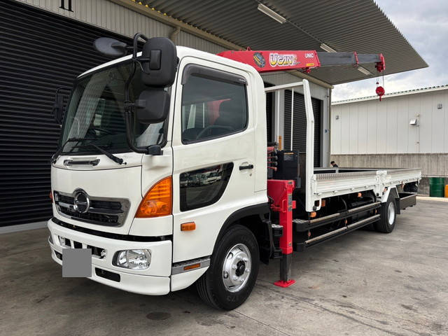 HINO Ranger Truck (With 3 Steps Of Cranes) TKG-GC7JLAA 2014 77,600km