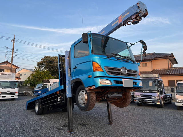 HINO Ranger Self Loader (With 3 Steps Of Cranes) BDG-FJ7JKWG 2008 301,484km